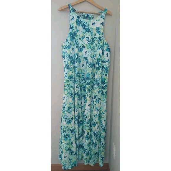 New Torrid Washable Gauze Halter Tiered Dress - Picture 4 of 12